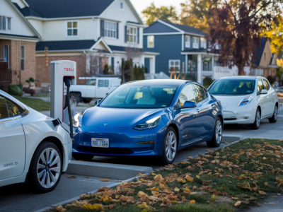 Why electric vehicle owners in suburban areas still face charger shortages despite new federal grants