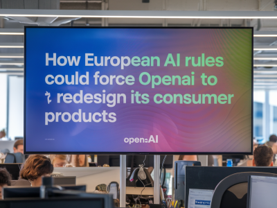 How european ai rules could force openai to redesign its consumer products