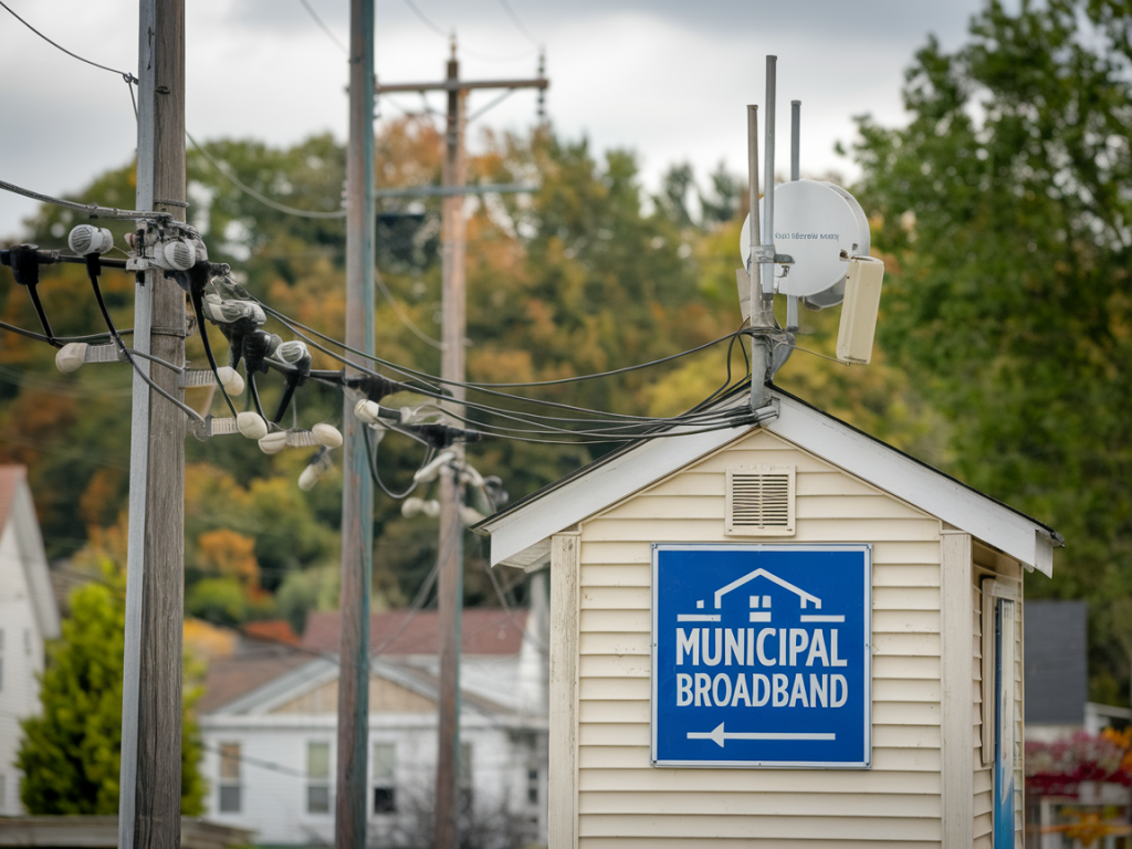 How municipal broadband projects can challenge incumbent internet providers