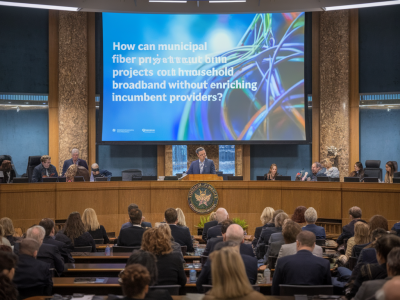 How can municipal fiber projects cut household broadband bills without enriching incumbent providers