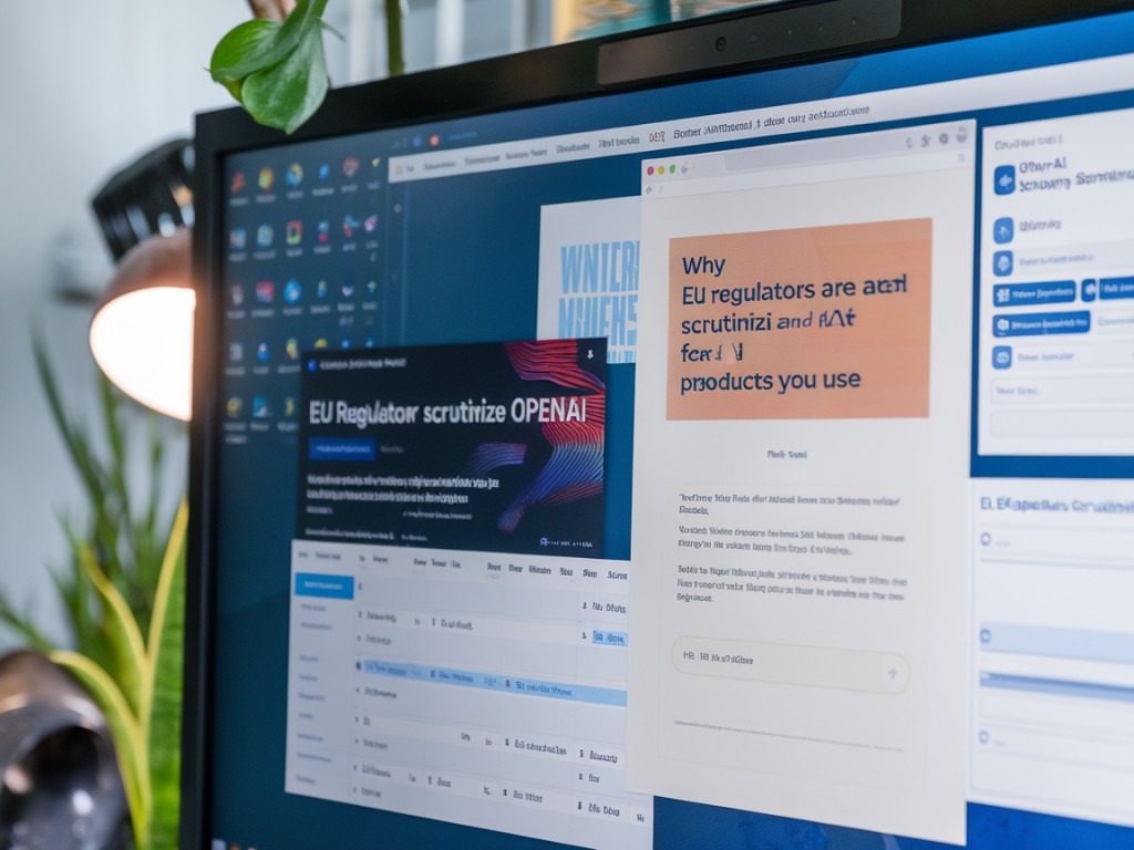 Why eu regulators are scrutinizing openai and what it means for ai products you use