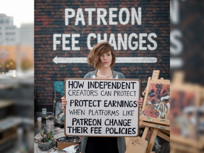 How independent creators can protect earnings when platforms like patreon change their fee policies