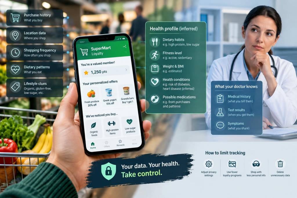 Why supermarket loyalty apps know more about your health than your doctor and how to limit tracking